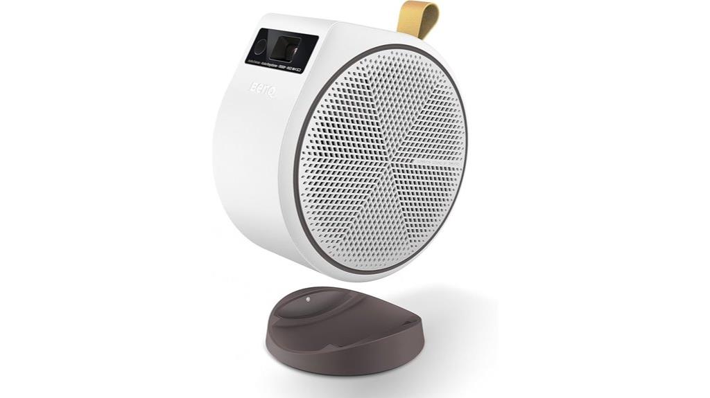 portable led projector with wireless speaker