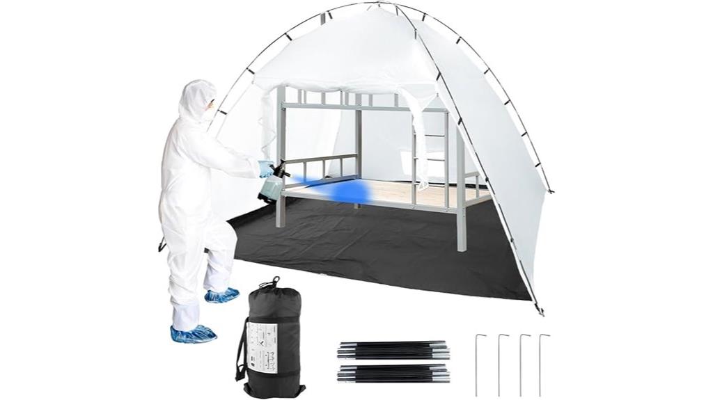 portable paint booth features