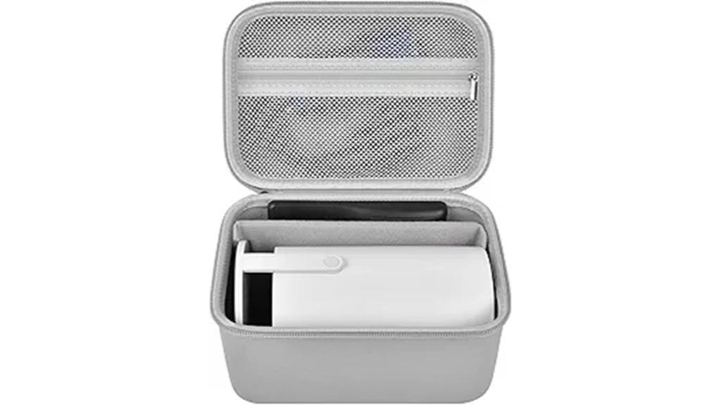 portable projector accessories organizer