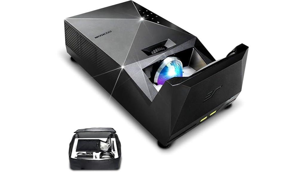 portable ultra short throw