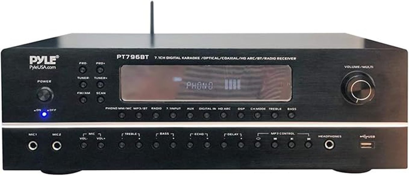 powerful bluetooth hi fi amplifier