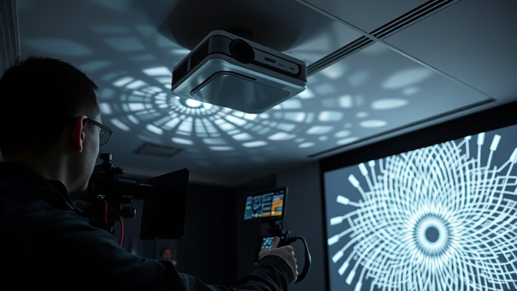 precise projector calibration steps