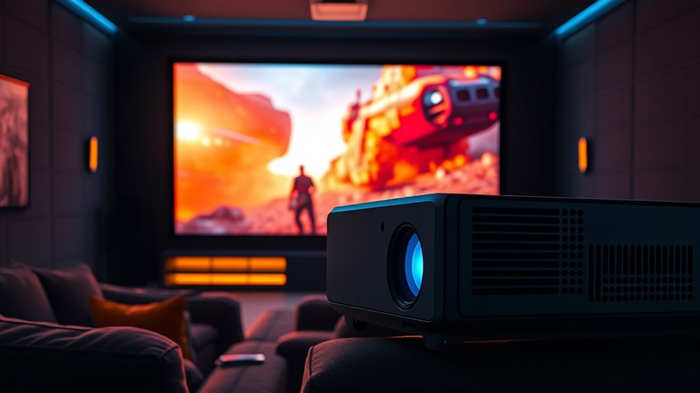 projection placement and features