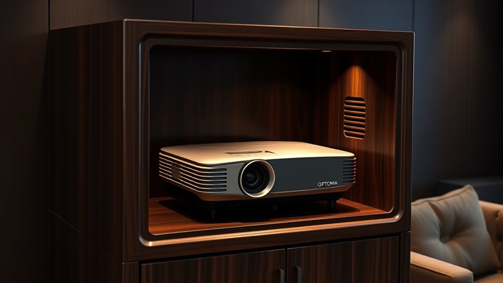 projector cabinet selection criteria