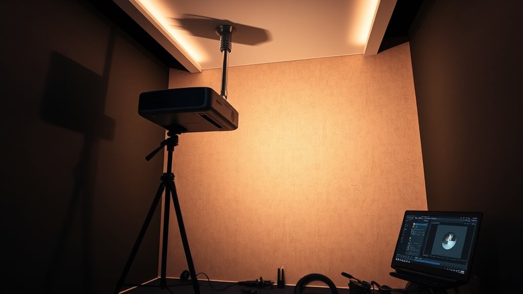 projector calibration and testing