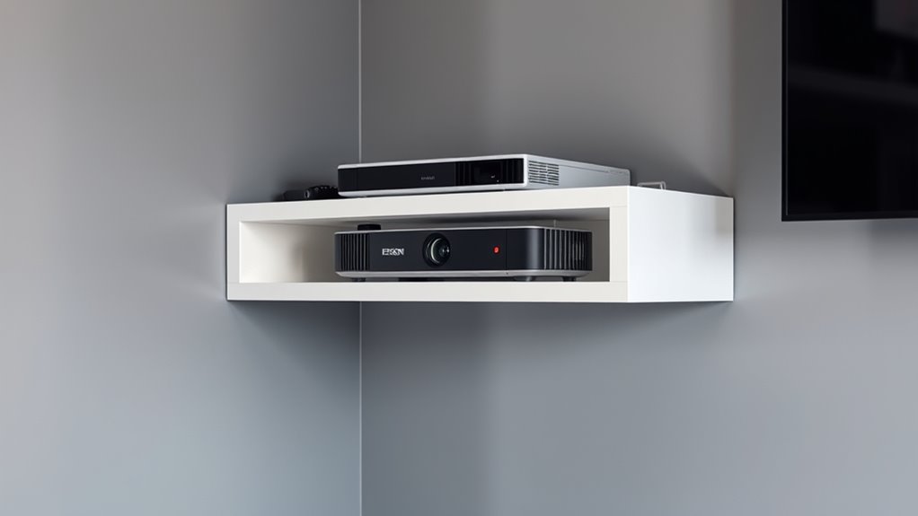 projector shelf selection criteria