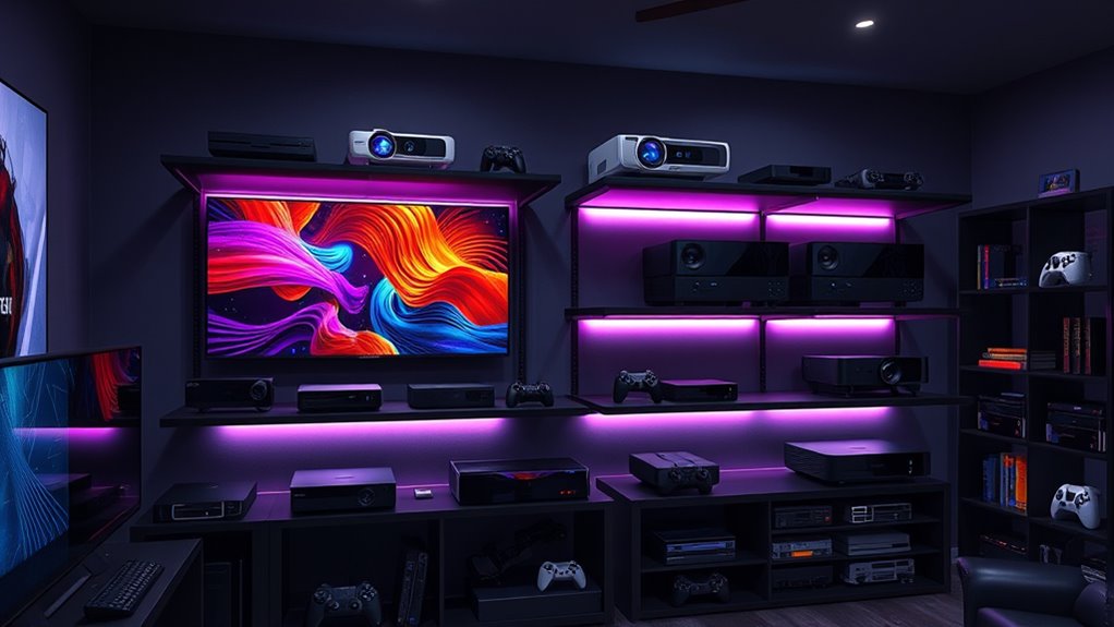 projector shelf selection tips
