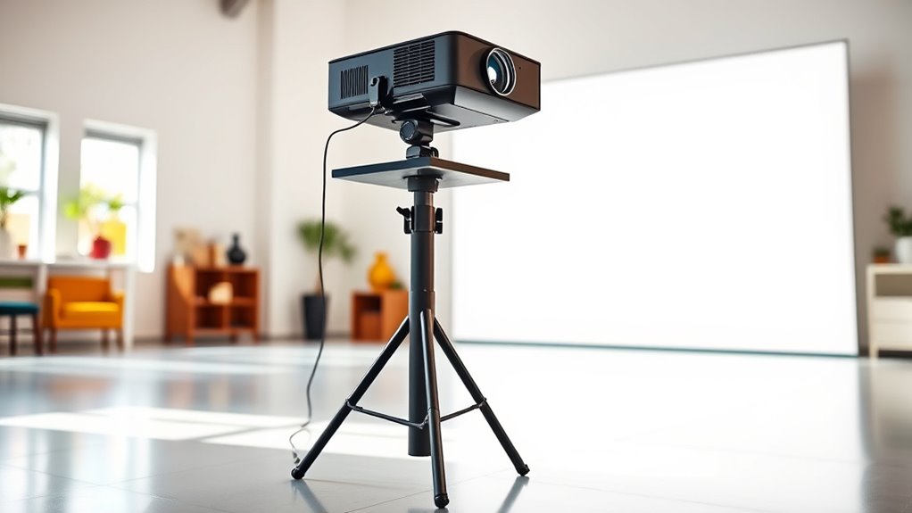 projector stand selection tips