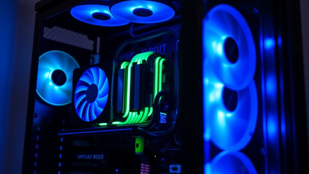 quiet cooling component selection