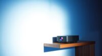 quiet long throw projectors