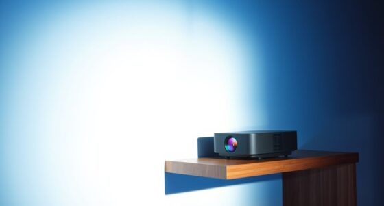 quiet long throw projectors