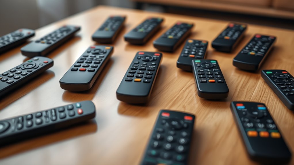 quiet universal remote controls