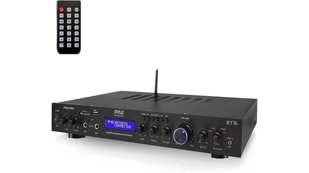 rack mount bluetooth amplifier