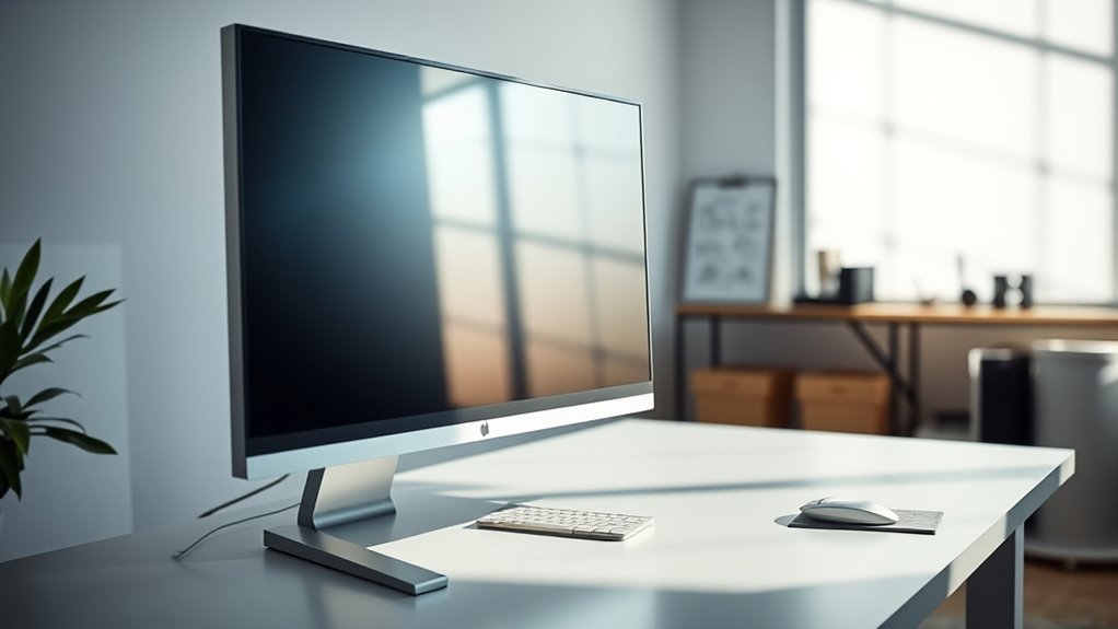 regular display calibration and lighting