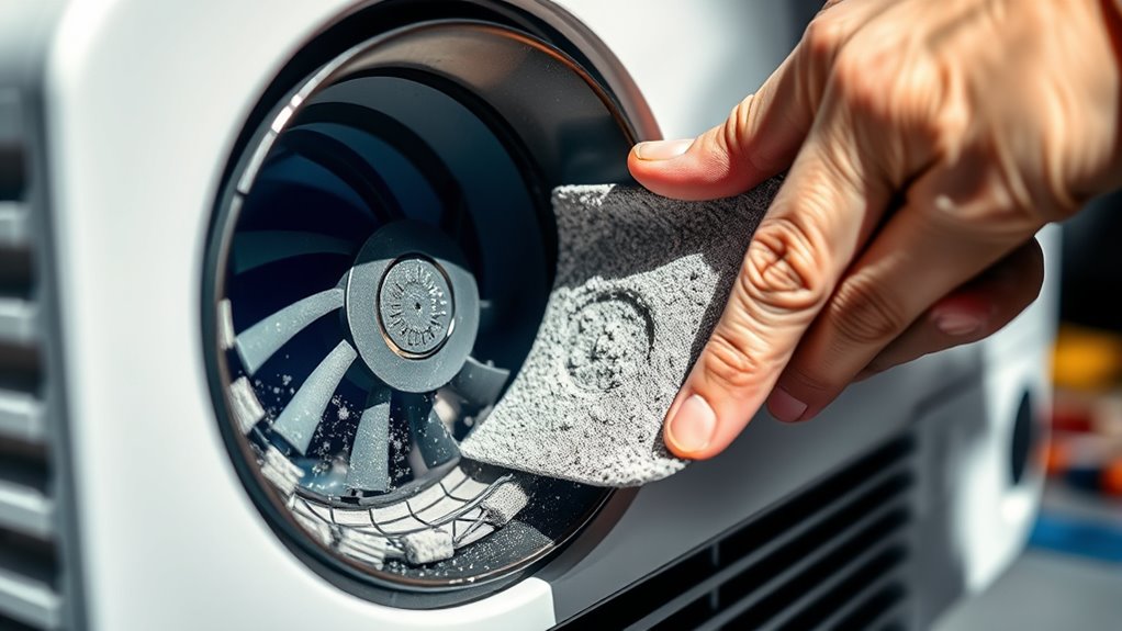 regular filter and vent cleaning