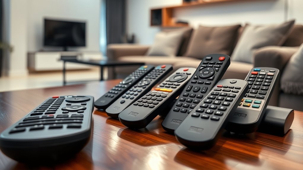 remote control feature preferences