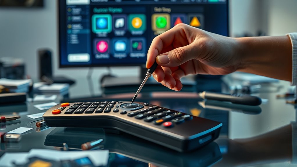 remote reset and code correction