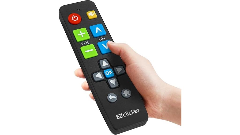 samsung tv big button remote