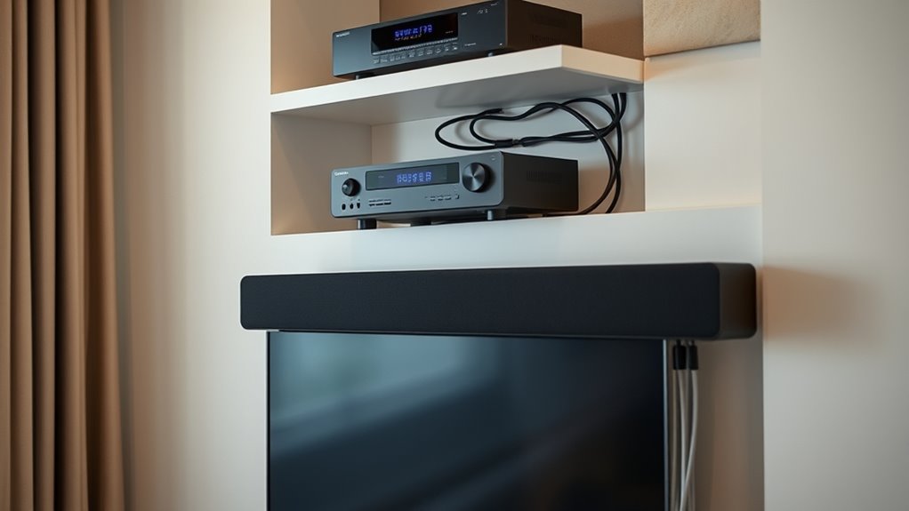 secure and organized wiring