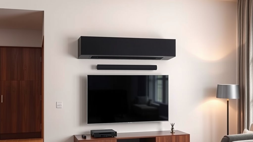 secure mounting and proper placement