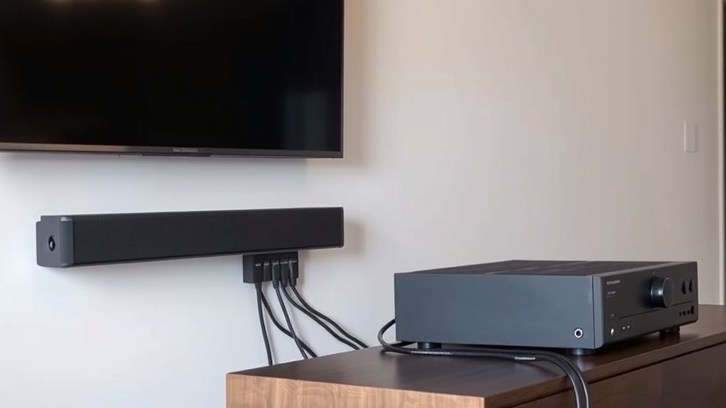 secure organized wiring placement