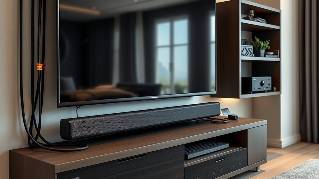 secure tidy cable setup