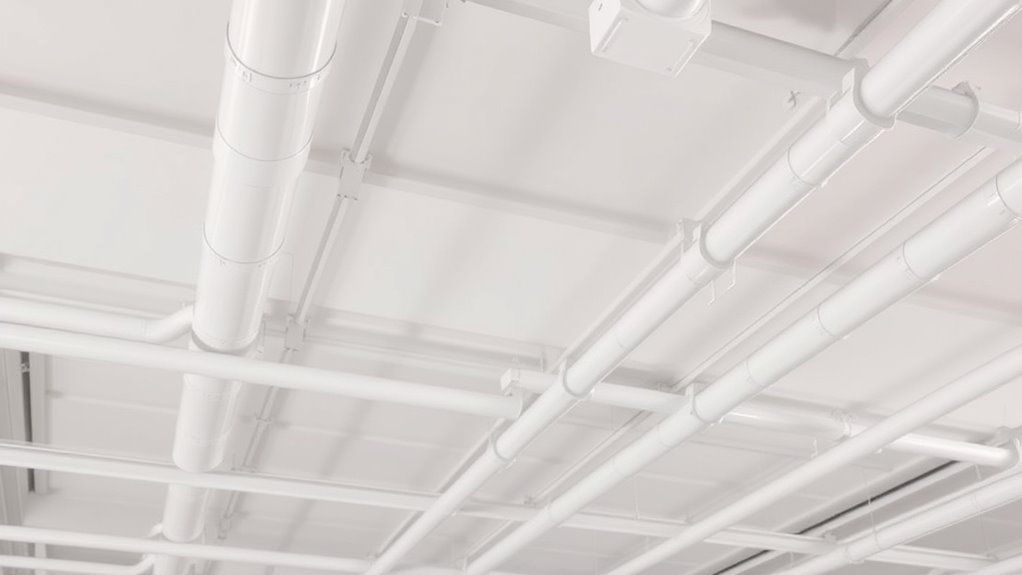 securely support ceiling cables