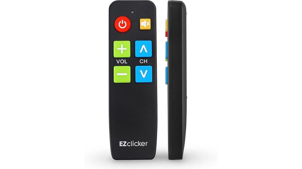 senior friendly big button remote