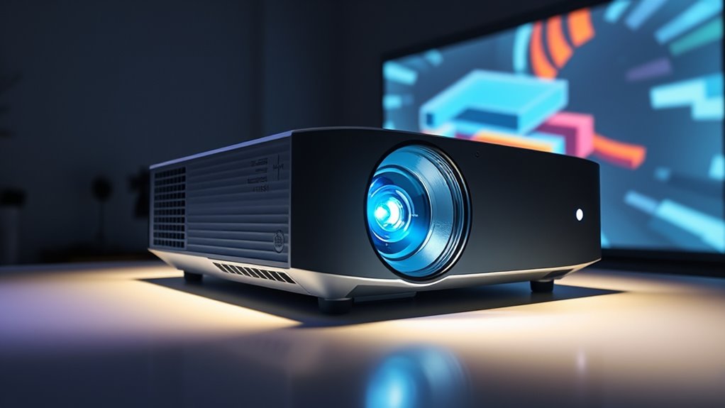 setting up 3d projector correctly