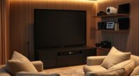 silent projector cabinet options
