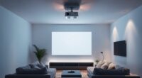 silent short throw projectors