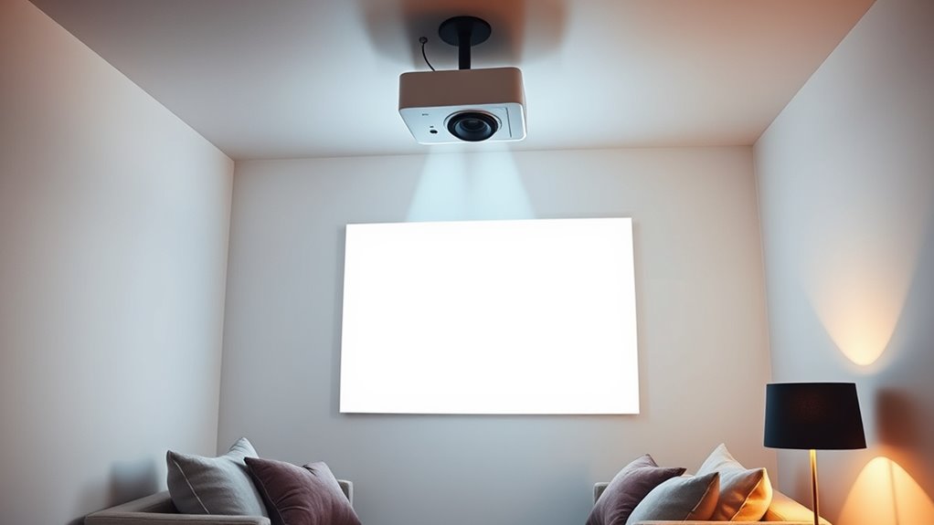 small room projector picks