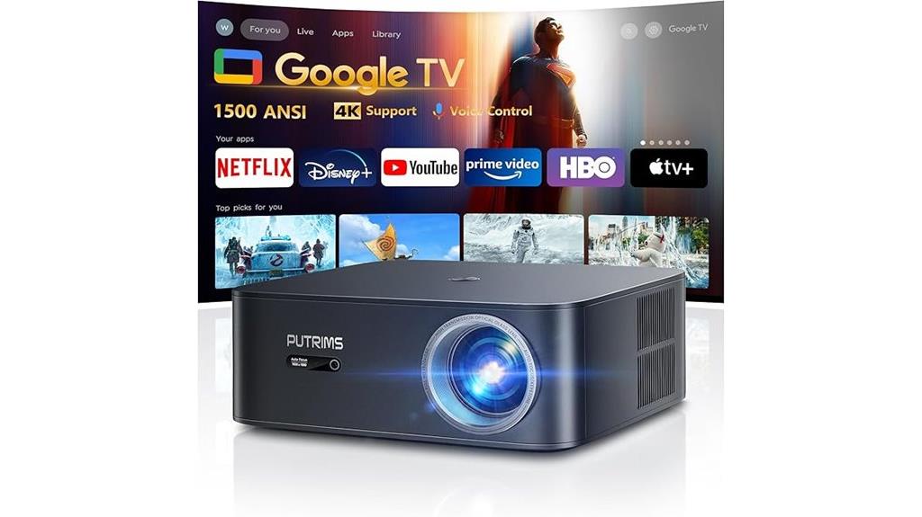 smart 4k projector