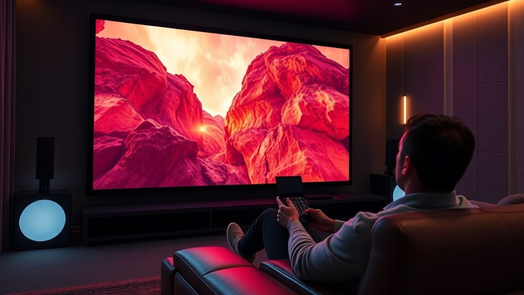 smooth clear immersive visuals