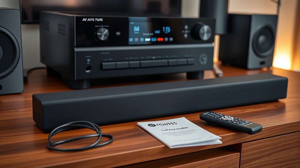 soundbars vs avrs features