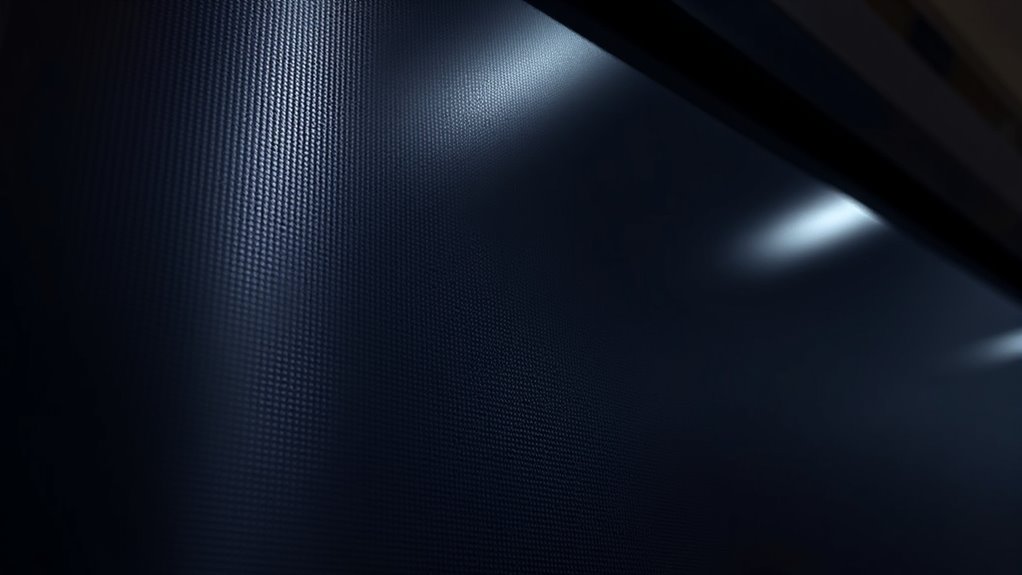 static coatings limit display quality