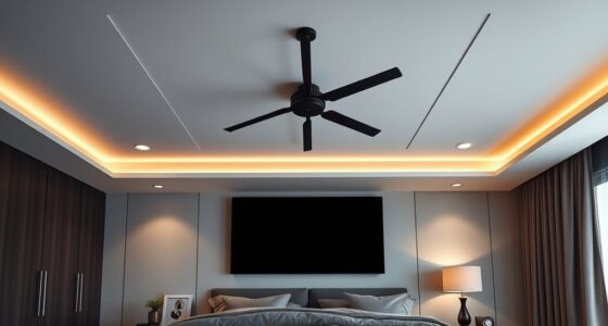 stylish bedroom ceiling mounts