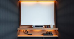 stylish projector shelf ideas