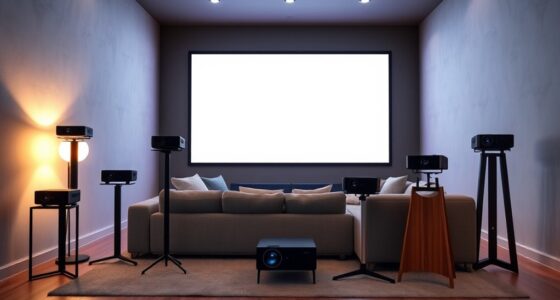 top apartment projector stands