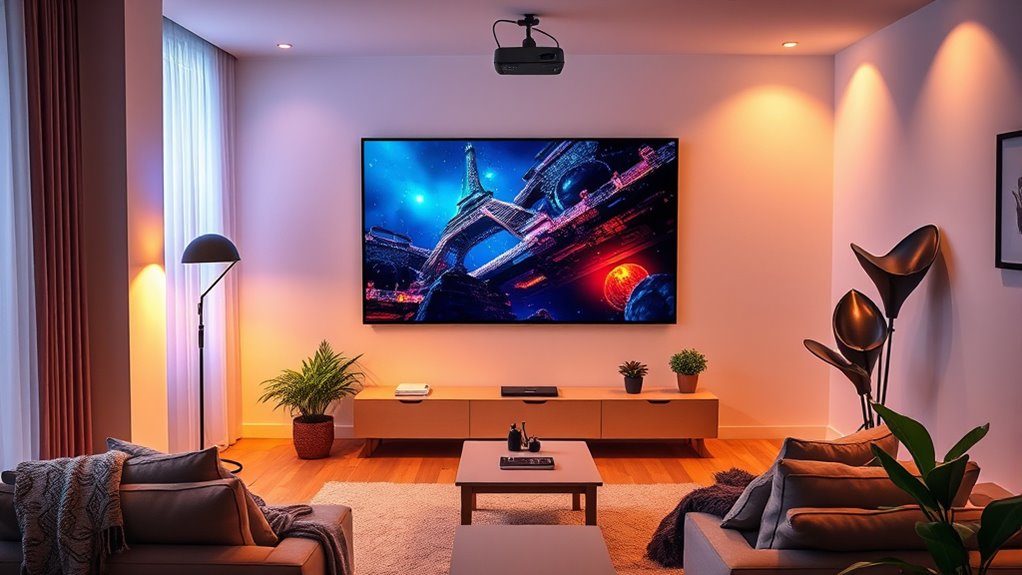 top compact short throw projectors