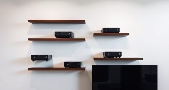 top lg projector shelf options