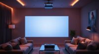 top lg short throw projectors