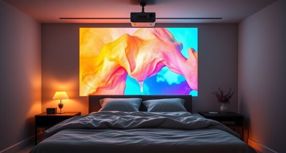 top long throw bedroom projectors