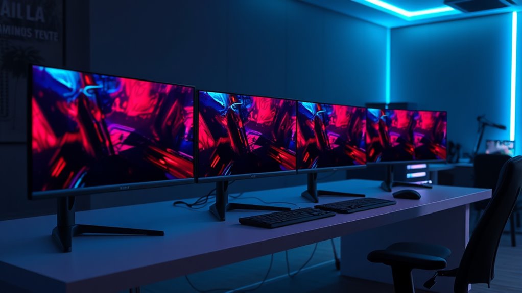 top low lag gaming screens