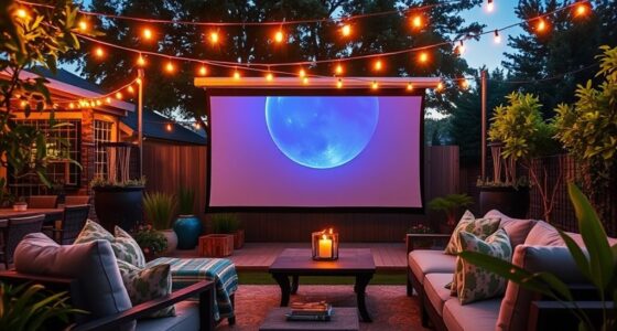 top outdoor movie screen options