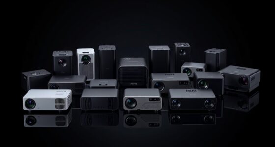 top portable short throw projectors