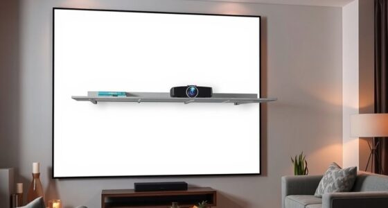 top projector shelf options