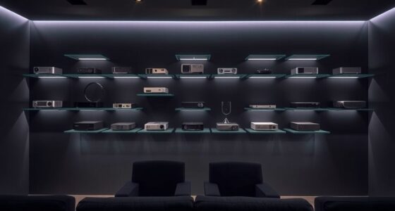 top projector shelf options