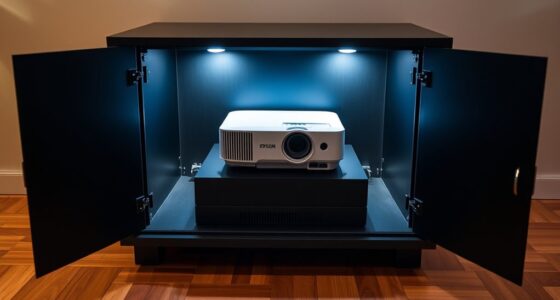 top protective projector enclosures