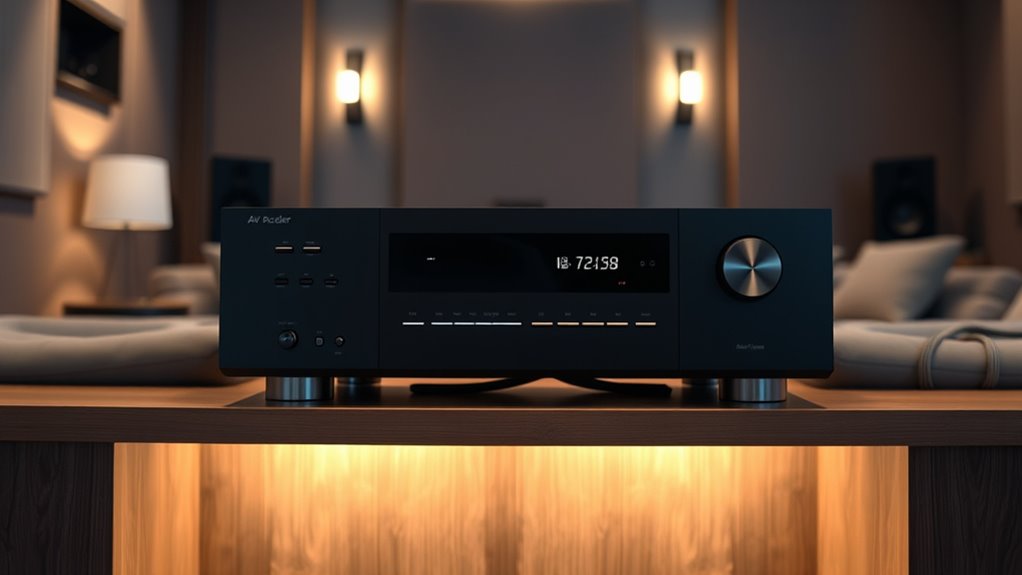 top quiet av receivers